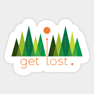 Adventurer: Get Lost Sticker